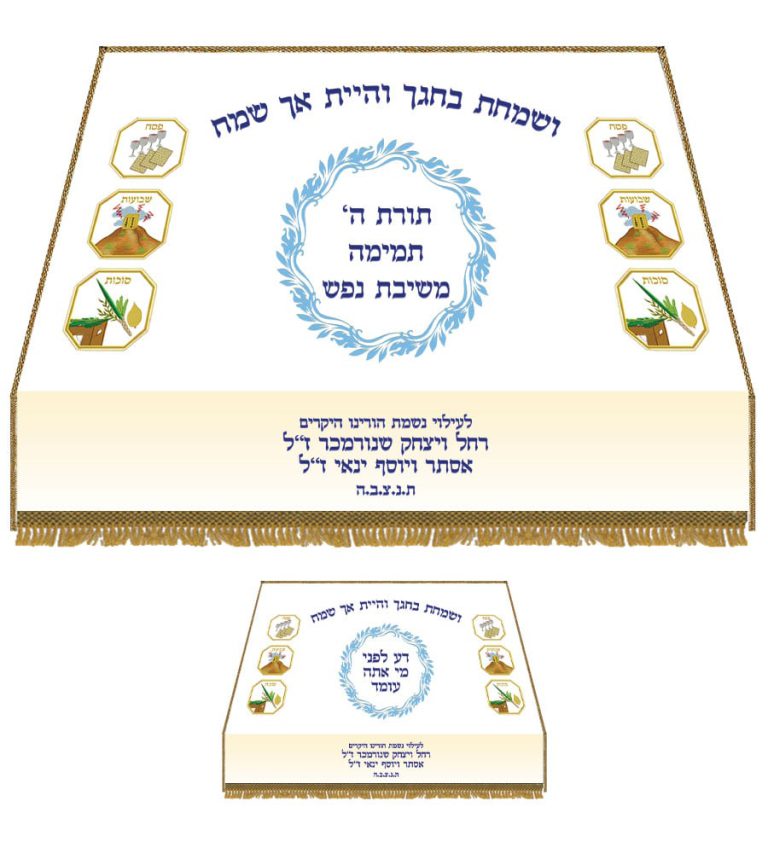 בימה למועדים - שלושת הרגלים: בימות לבתי כנסת | רקמת אהרון